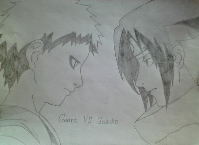 Gaara vs. Sasuke
